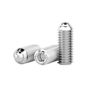 Screws in a wide range of sizes from M3 to M10 304 stainless steel set screws with internal spring‑actuated ball wear-resistant - Product Image 6