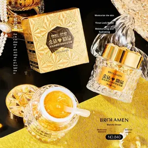 Crema Microcristallina Bolan Dream Golden Diamond Anti-Rughe Anti-Età Rivitalizzante per la Pelle con Foglia <span class=keywords><strong>d</strong></span>'<span class=keywords><strong>Oro</strong></span> Notte 50G - Product Image 3