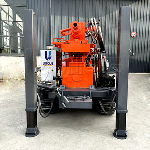 Machine mobile de forage de puits d'eau 400m Plates-formes de forage de mines hydrauliques Perceuses de forage à trous rotatifs à vendre - Product Image 5