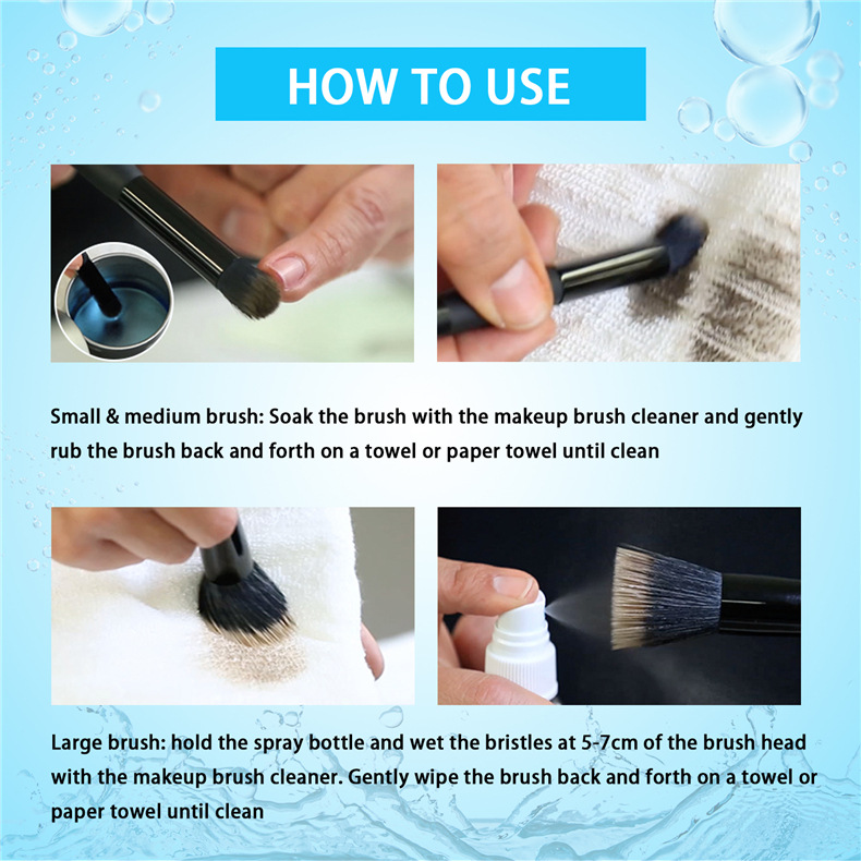 cosmetic brush cleaner