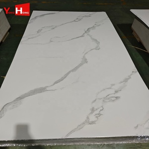 Panel de Pared Decorativo con Patrón Personalizado, Revestimiento de PVC con Efecto Mármol, Impresión 3D, Protección UV, <span class=keywords><strong>para</strong></span> Interiores - Product Image 4