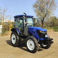 Traktor Roda Pabrik Cina Baru Mini Kecil 50-90HP 2/4WD Penggerak Gigi Traktor Pertanian