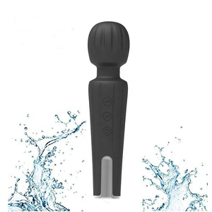 Leistungsstarker Handmassagestab aus Silikon, Vibrator für Knie, Fuß, Bein, Rücken, Nacken, Körper, Sport-Entspannungs-Elektromassagegerät - Product Image 6