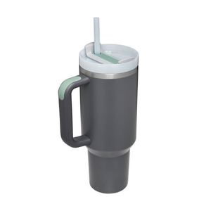 Thermos de voyage pour café, gourde isotherme pour voiture avec poignée, anti-fuite, avec couvercle et paille - Product Image 4