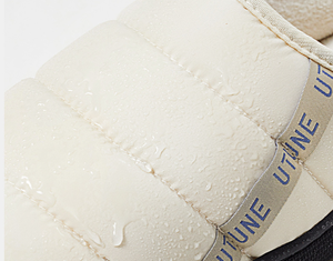 남자 실내 부드러운 아늑한 봉제 슬리퍼 깃털 가득 다운 슬리퍼 - Product Image 4