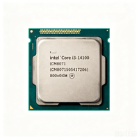 Core I3-14100 SRPEM CM8071505417206 CPU Generasi ke-14 3.5GHz/4.7GHz 60W UHD730 FCLGA1700 Mendukung Virtualisasi Untuk Penggunaan Kantor/Rumah