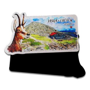 Imanes Promocionales de Metal con Diseño de Souvenirs de Jasna Chopok, Trencianske, Teplice, Eslovaquia, para Refrigerador - Product Image 4