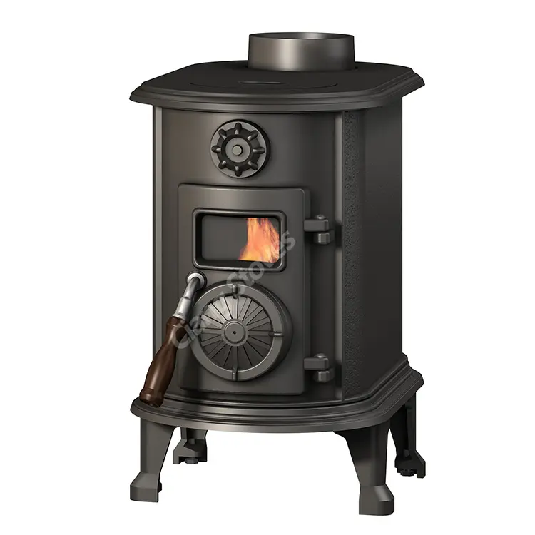 Dökme demir yangın soba yangın yeri şömine woodstove soba kapalı çevre dostu