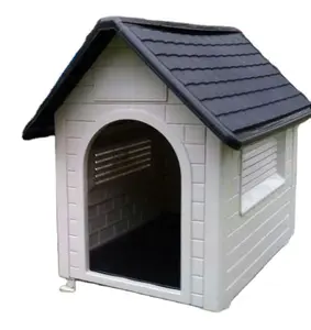 Maison pour chien et chat imperméable à l'extérieur chenil pliable pour animaux de compagnie maisons pour chiens écologiques cage pour chiot extérieur en plastique maison pour animaux de compagnie