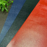 Vente en gros de papier en cuir grain texture crocodile papier gaufré pour emballage cadeau