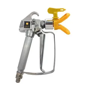 Paint Gun Spray Gun Airless Machines Airbrush Airless Paint Sprayer Gun Tungsten Steel Spraying Guide Machine Universal Paint Gun Spray Gun