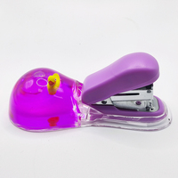 Stapler à paillettes liquides flottantes à effet brillant, infusé à l'huile, pour la décoration et les accessoires de bureau