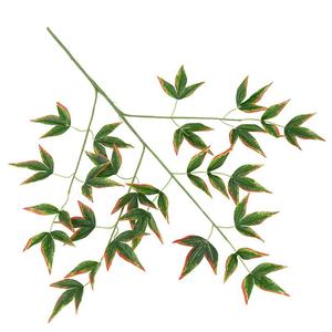 Feuilles artificielles de Chine, plantes bonsaï suspendues artificielles, colorées, presque naturelles, pour jardins et serres, vente de feuilles de bonsaï artificielles - Product Image 5