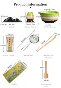 Ensemble de fouets à matcha japonais <span class=keywords><strong>Berserk</strong></span> avec logo personnalisé, 4-7-9 pièces, coffret cadeau matcha personnalisable - Product Image 4