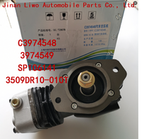 Dongfeng Cumminss 6BT kompresor udara, suku cadang pabrik baru C3974548/3974549/SP106141 Compressor