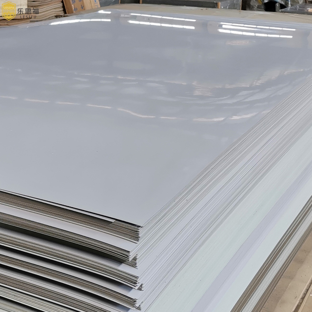 Lesifu High Glossy White HPL Sheets Durable Formica for Furniture