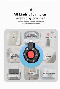 เครื่องตรวจจับกล้องยูเอสบีขนาดเล็กแบบซ่อนสัญญาณเตือนภัยส่วนบุคคลสำหรับโรงแรมในบ้าน S300แบบพกพา - Product Image 4