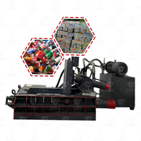 Compacteur horizontal hydraulique de 125 tonnes pour copeaux de cuivre, presse à briquettes de métaux de rebut