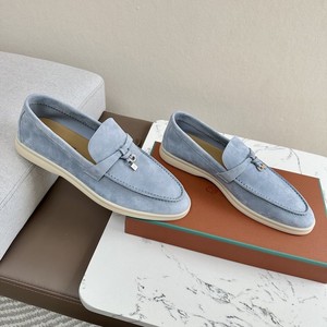 Chaussures de marche et de conduite pour hommes, unisexes, en cuir véritable, mocassins en daim de mouton, plates, décontractées, à enfiler, semelle extérieure en caoutchouc, grandes tailles - Product Image 1