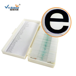 Recommandé pour l'enseignement : diapositives de la lettre « e », matériel pédagogique pour les écoles primaires et secondaires, diapositives de microscope, diverses. - Product Image 1