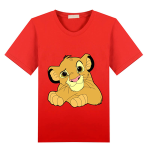 Colors 2-12T Baby Boys and Girl Tee 100% Cotton <strong>lion</strong> <strong>king</strong> T Shirt Children T Shirts Boys Clothing Kids <strong>Clothes</strong> Summer Tops - Product Image 4
