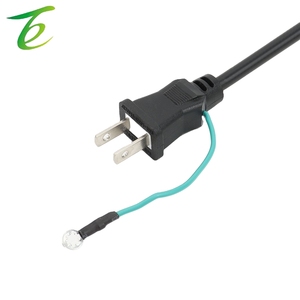 สายไฟแบบสามแกนปลั๊กญี่ปแบบหัวตรงปลายสายไฟทองแดงบริสุทธิ์ปลายสายไฟ - Product Image 4