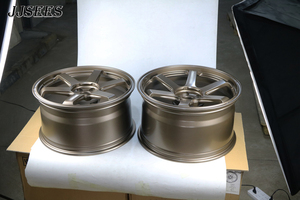 Rines Forjados Personalizados JJSEES 5x120 5x112 Volk Racing Te37 SL para BMW M340i M2 F87 M3 F80 G80 E92 M4 F82 Tesla Model 3 vw Golf - Product Image 2