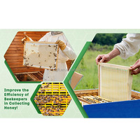 Neues Kunststoff-Königinnenabsperrgitter für Bienenstöcke, weiß/gelb, 3 Monate Garantie für italienische und chinesische Bienen zur Königinnentrennung