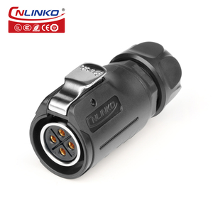 Cnlinko IP68 Không Thấm Nước Dây Pbt Điện Nối M20 4 Pin Bảng Điều Chỉnh Gắn Thông Tư Cắm Ổ Cắm Pin Ổ Cắm - Product Image 6