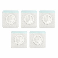 Pansement médical jetable en tissu non tissé spunlace, patch souple vide pour points d'acupuncture