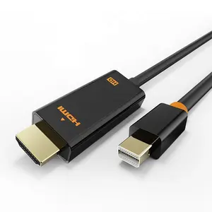高质量多媒体显示端口电缆4K 8K UHD迷你DP至HDMI电缆转换器