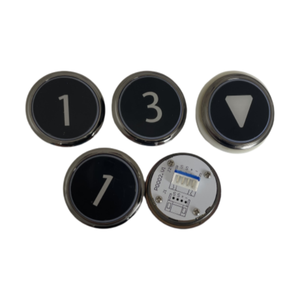 Fabrika sıcak satış siyah akrilik Faceplate yuvarlak 35.6mm asansör parçaları <span class=keywords><strong>Push</strong></span> <span class=keywords><strong>Button</strong></span> asansör asansör Cop LOP kurulu <span class=keywords><strong>Push</strong></span> <span class=keywords><strong>Button</strong></span> - Product Image 6