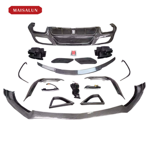 Kit carrosserie carbone style B pour <span class=keywords><strong>Mercedes</strong></span> <span class=keywords><strong>Benz</strong></span> <span class=keywords><strong>GLE</strong></span> C166 <span class=keywords><strong>Coupé</strong></span> 2016-2019, mise à niveau vers le style B en fibre de carbone - Product Image 5