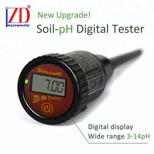 Hochwertiges ZD ZD-18 Tragbares Intelligentes pH-Messgerät mit 0,2 pH Genauigkeit (3,0-12,0 PH) für Landwirtschaft und Gartenbodenuntersuchung - Product Image 4