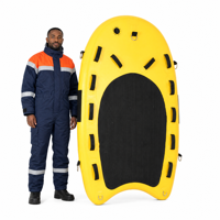 Planche de sauvetage gonflable robuste, plateforme de sauvetage d'urgence sur glace et eau en PVC pour l'entraînement des équipes de sauvetage incendie