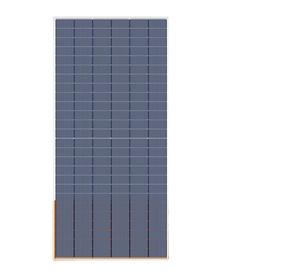 Panneaux solaires bifaciaux 550 Watt 2PC monocristallins pour les maisons, les toits, les fermes et les applications hors réseau - Product Image 1