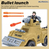 Faire semblant de jouer tir balle camion voiture haute qualité militaire armée jouet ensemble