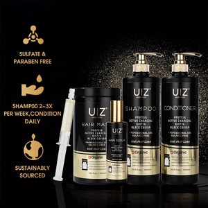Caviar cheveux shampooing et après-shampooing biotine naturel bio anti-pelliculaire contrôle de l'huile sans sulfate <span class=keywords><strong>ensemble</strong></span> de soins capillaires - Product Image 4