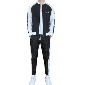 2021 New Men Windbreaker Track Jogger Suit Proof Water Track Suit For Men Lightweight