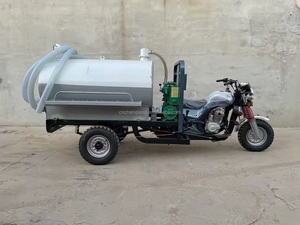 Triciclo Cargo Aperto a Benzina con Motore 200cc e Serbatoio Acqua, con Tubo Flessibile, Vendita Diretta dalla Fabbrica - Product Image 6