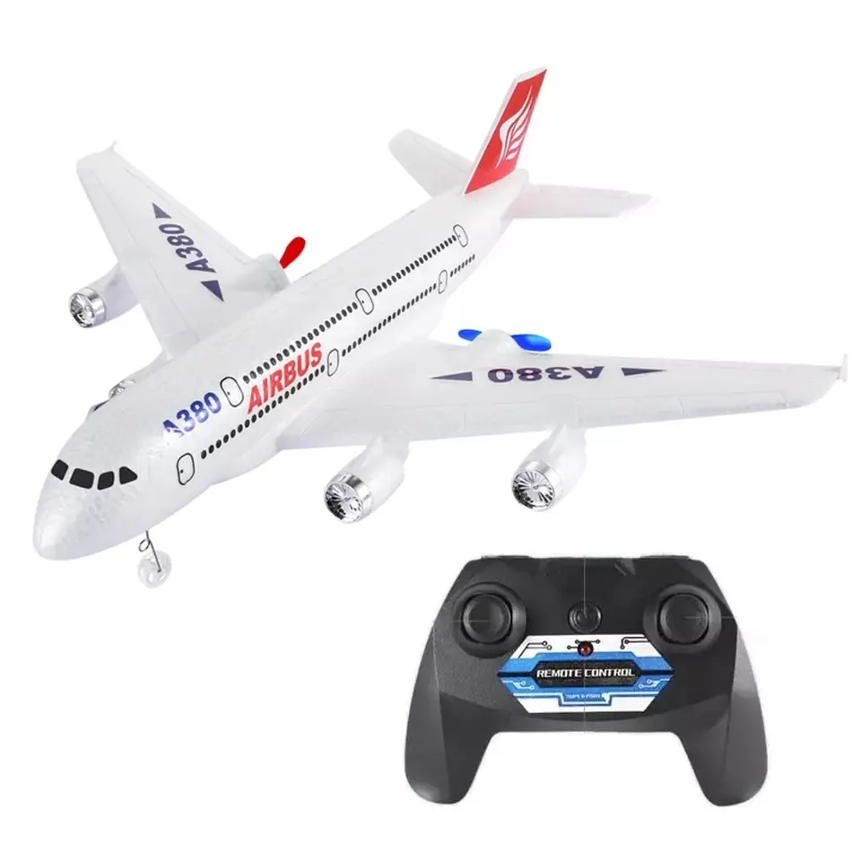 2.4ghz Remote Control Rc Foam Airplane Helicopter Toy Ultralight Epp Model Plane Outdoor Child Toy With Light