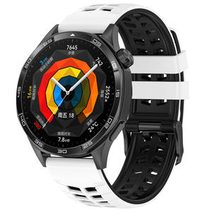 Bracelet en silicone vintage Trendybay 22 mm à libération rapide pour Huawei GT3 Samsung Galaxy Watch 7 <span class=keywords><strong>Amazfit</strong></span> <span class=keywords><strong>GTR</strong></span> <span class=keywords><strong>Smartwatch</strong></span> - Product Image 3