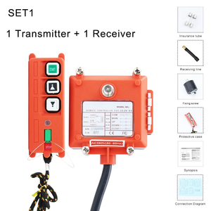 Cần cẩu F21-2S không dây điều khiển từ xa <span class=keywords><strong>Transmitter</strong></span> telecrane điều khiển từ xa AC24V/36V/48V/72V/110V/<span class=keywords><strong>220V</strong></span> - Product Image 2