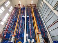 Grue empilable de stockage automatique, en acier inoxydable, pour entrepôt