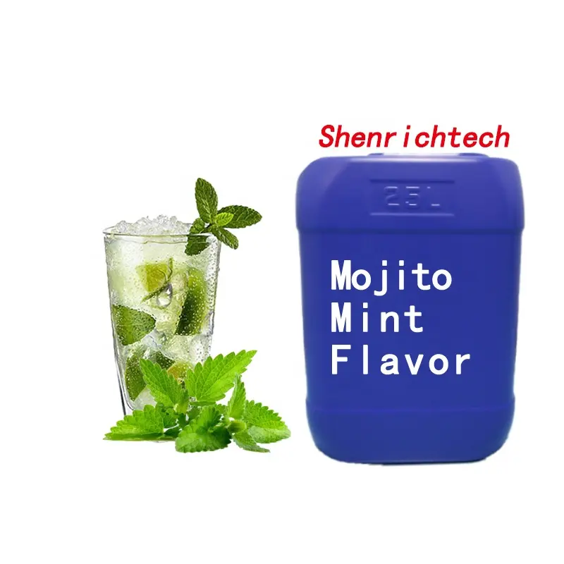 Mojito Menta alla Menta Piperita Sapore di Grado Alimenti Essenze per Bevande Caramelle Dentifricio per Collutori Bevande che fanno Personalizzazione Liquido