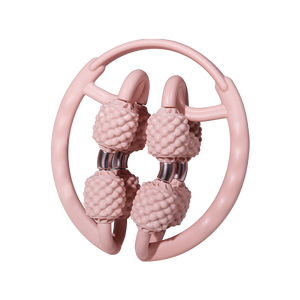 Anillo masajeador de Yoga EVA + PP de alta densidad, rodillo masajeador de piernas portátil para Fitness con rodillo de 8 cuentas, dispositivo de adelgazamiento de Salud de mano - Product Image 1