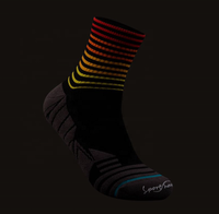 Chaussettes de vélo à coussin de compression pour hommes et femmes de qualité supérieure