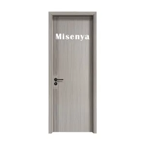 Misenya China Supplier Exterior Outside Main Front Entry Villa Main Entrance Composite Wpc Doors
