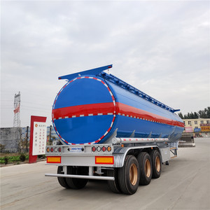 Nouvelle citerne à 3 essieux de 45 000 litres, remorque citerne en acier pour le <span class=keywords><strong>transport</strong></span> de diesel, d'<span class=keywords><strong>essence</strong></span>, de pétrole, de carburant, de mazout, semi-remorque citerne - Product Image 2