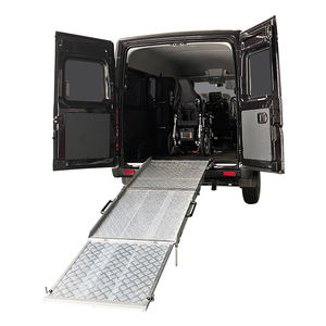Rampa para silla de ruedas de coche plegable Manual de aluminio Rampa para sillas de ruedas para personas discapacitadas para autobuses para furgoneta Minivan - Product Image 6